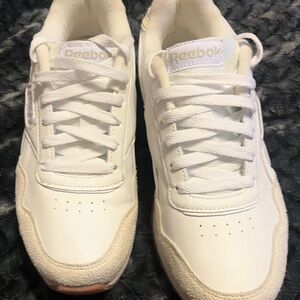 Reebok White Leather Sneakers